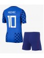 Billige Kroatia Luka Modric #10 Bortedraktsett Barn VM 2026 Kortermet (+ Korte bukser) Billige Kroatia Luka Modric #10 Bortedraktsett Barn VM 2026 Kortermet (+ Korte bukser)